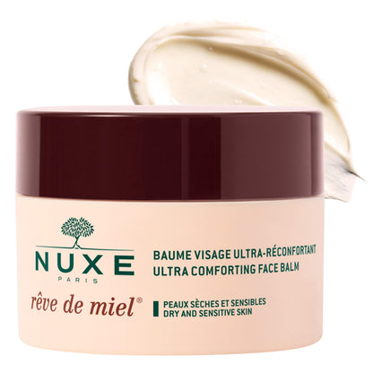 Bálsamo facial ultrahidratante Nuxe Rêve de Miel 50 ml - Nutre la piel seca y sensible con ingredientes naturales