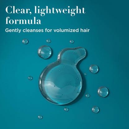 Champú OGX Biotin & Collagen: cuidado capilar espesante y fortalecedor para cabello fino o débil, 13.01 fl oz