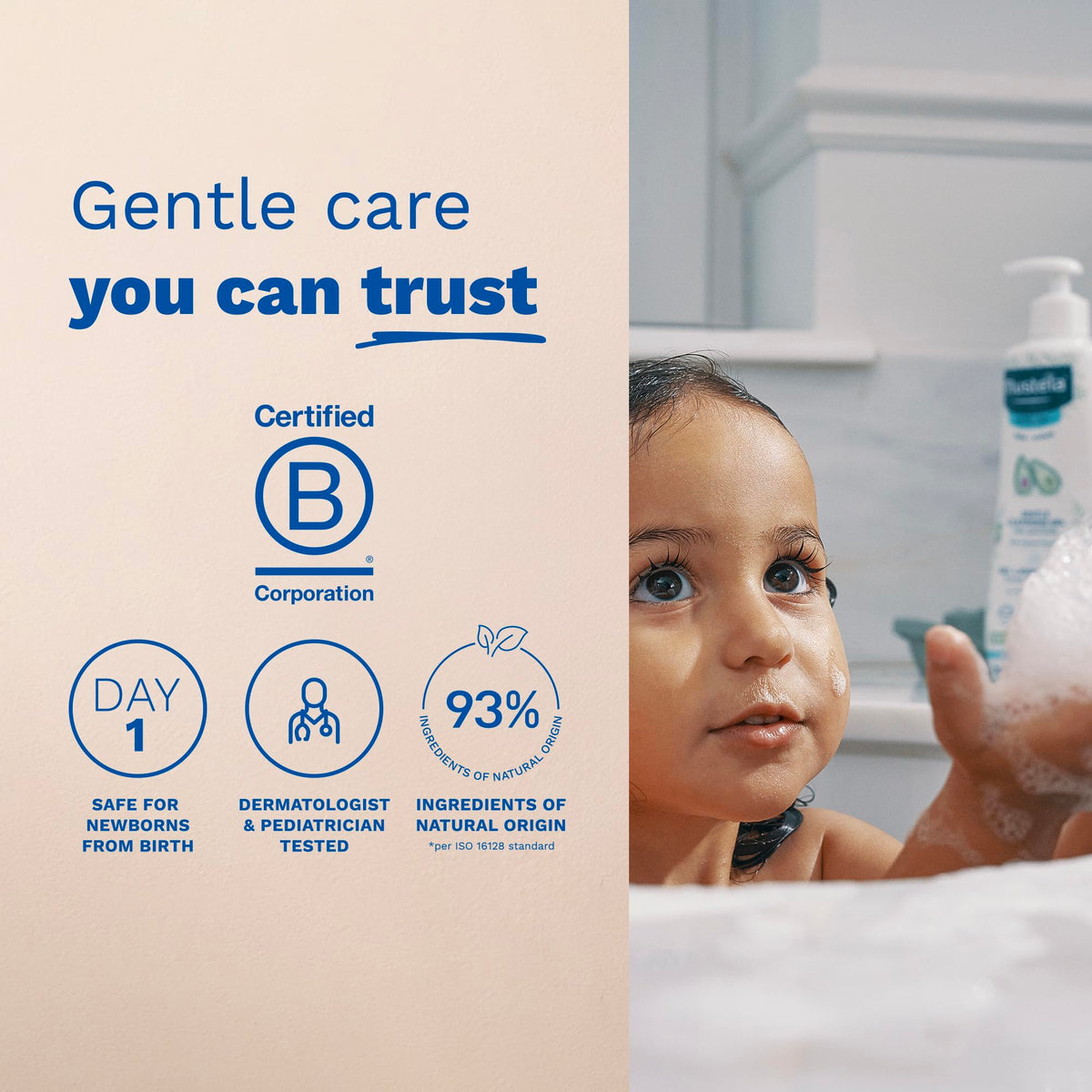 Mustela Gel Lavante Suave 500 ml Champú para recién nacidos