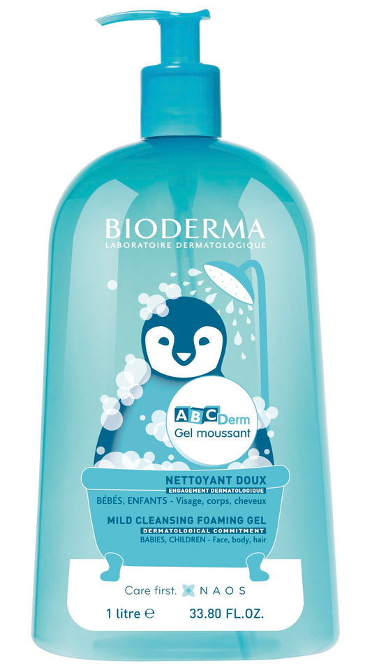 ABCDerm Gel Limpiador Espumoso 1 Litro