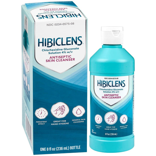 Hibiclens Antiseptic Skin Cleanser, 4% Chlorhexidine Gluconate (CHG), 473 mL Antiseptics & Cleaning Supplies Pasteur Pharmacy