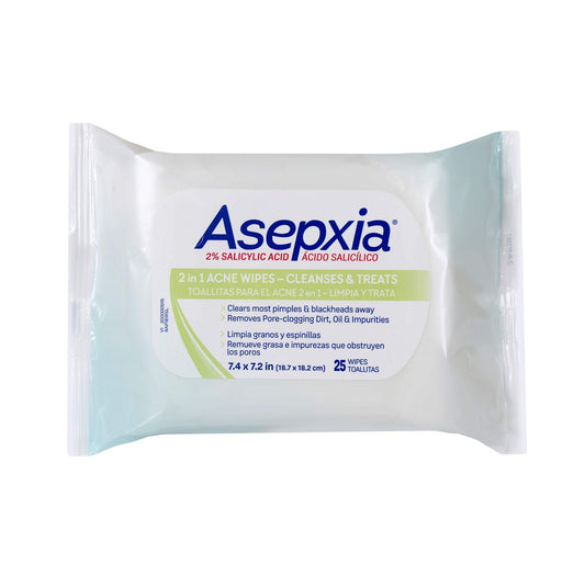 Asepxia Acne Medicated Cleansing Wipes Skin Care Pasteur Pharmacy