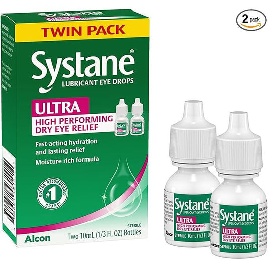 Systane Ultra PF Lubricant Eye Drops 25 Ct Eye Drops Pasteur Pharmacy