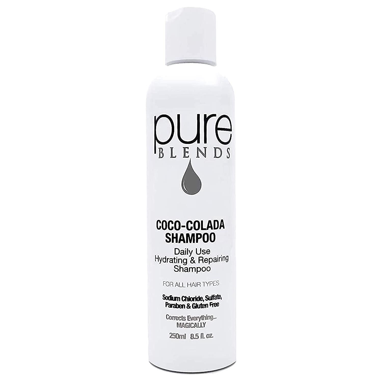 Pure Blends Daily Use Hydrating Repairing Shampoo - Coco-Colada 8.5 oz Shampoo Pasteur Pharmacy