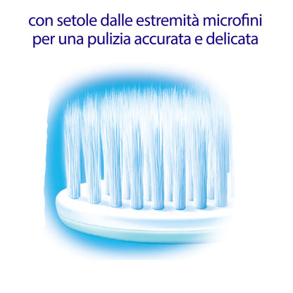 Cepillo dental manual Meridol Extra Suave para dientes y encías sensibles - Cepillo de cuidado oral delicado
