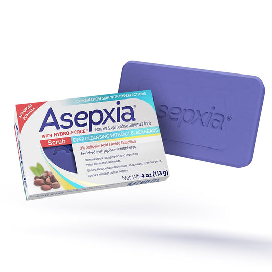 Asepxia Advanced Formula Acne Bar Soap 4 Oz Bar Soap Pasteur Pharmacy