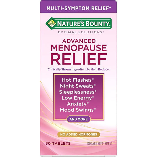 Natures Menopause Relief tb 30 Vitamins & Supplements Pasteur Pharmacy