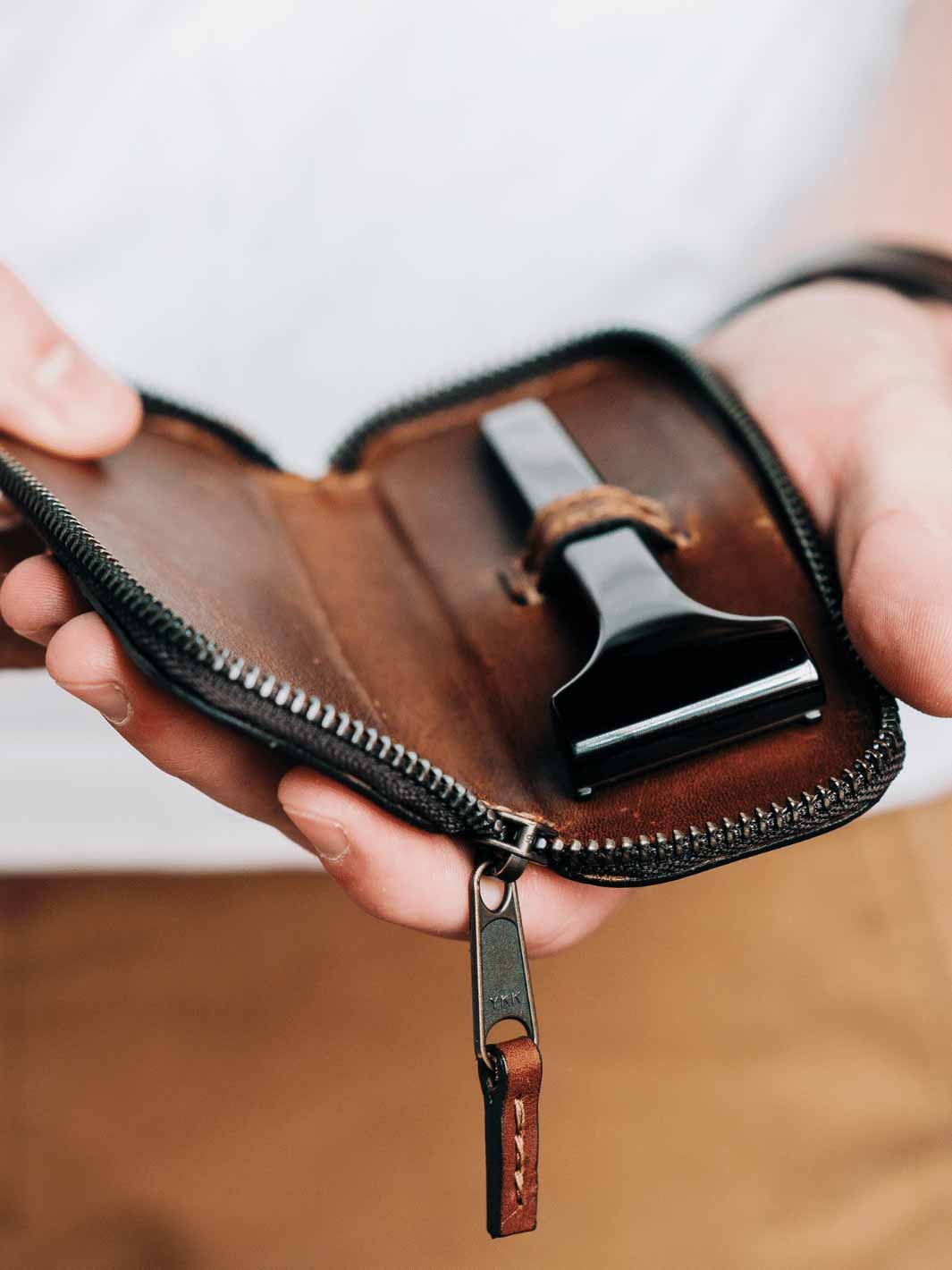 The Leather Travel Case Accessories Supply