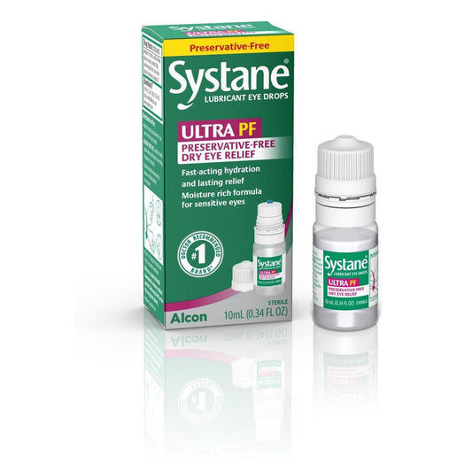 Systane Lubricant Ultra PF Eye Drops 0.34 Fl Oz Eye Drops & Lubricants Pasteur Pharmacy