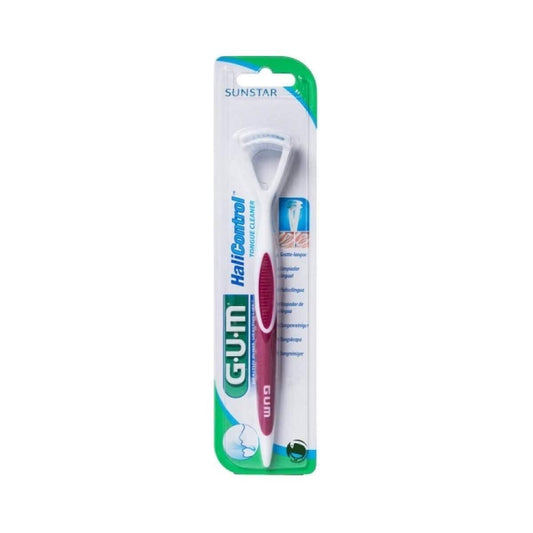 GUM Tongue Scraper Halicontrol 760 - Colour: Red Tongue Scrapers Pasteur Pharmacy