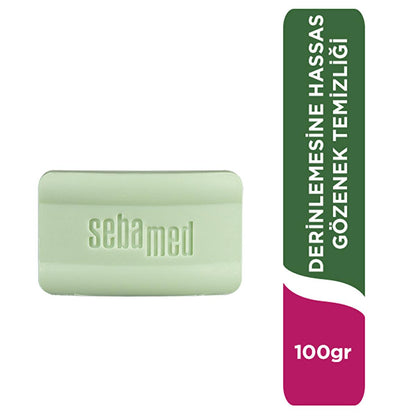 Limpiador para piel sensible Sebamed - Suave, sin álcalis ni jabón, 100g
