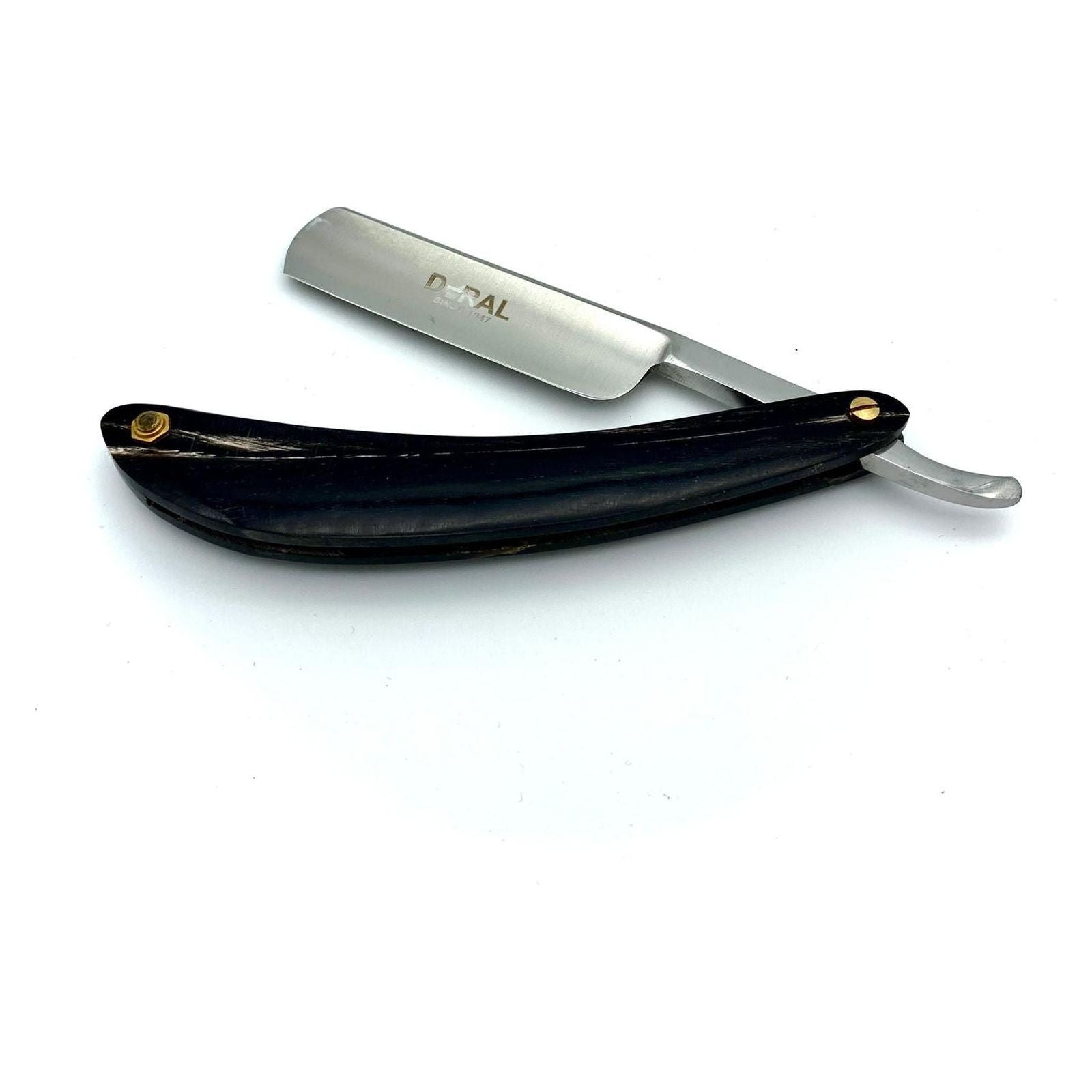 Dural Edge Heavy Duty Unique Grey "Marble" Wood Straight Razor SE-053 Straight Razor Pasteur Pharmacy