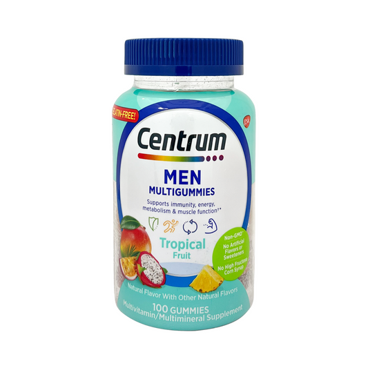Centrum Men's Multivitamin Gummies - Tropical Fruit - 100ct Vitamins & Supplements Pasteur Pharmacy