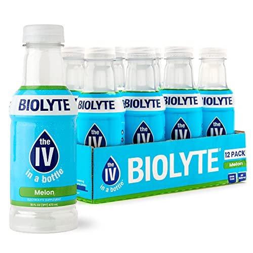 Biolyte Electrolyte Drink – Melon Flavor (12 Pack / 16.9 Fl Oz) Melons Pasteur Pharmacy