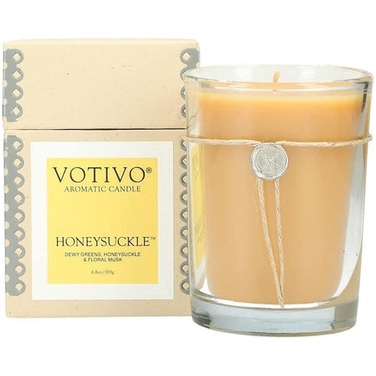 Votivo Aromatic Candle Honeysuckle 6.8oz Aromatic Candle Pasteur Pharmacy