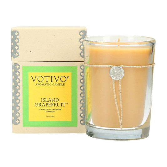 Votivo Aromatic Candle Island Grapefruit 6.8oz Aromatic Candle Pasteur Pharmacy