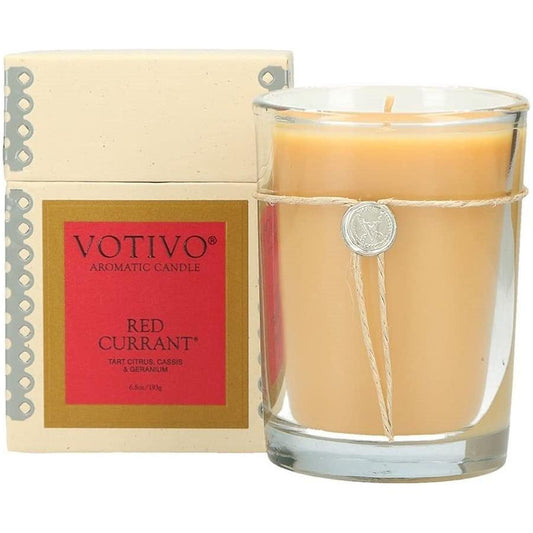 Votivo Aromatic Candle Red Currant 6.8oz Aromatic Candle Pasteur Pharmacy