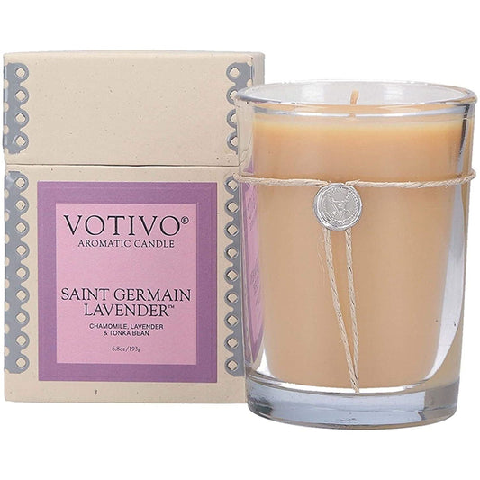 Votivo Aromatic Candle Saint Germain Lavender 6.8oz Aromatic Candle Pasteur Pharmacy