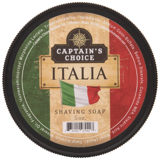 Captains Choice Italia Shaving Soap 5 Oz Shaving Soap Pasteur Pharmacy
