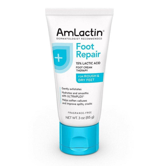 AmLactin Foot Repair Cream Therapy - 3 Oz Foot Care Pasteur Pharmacy
