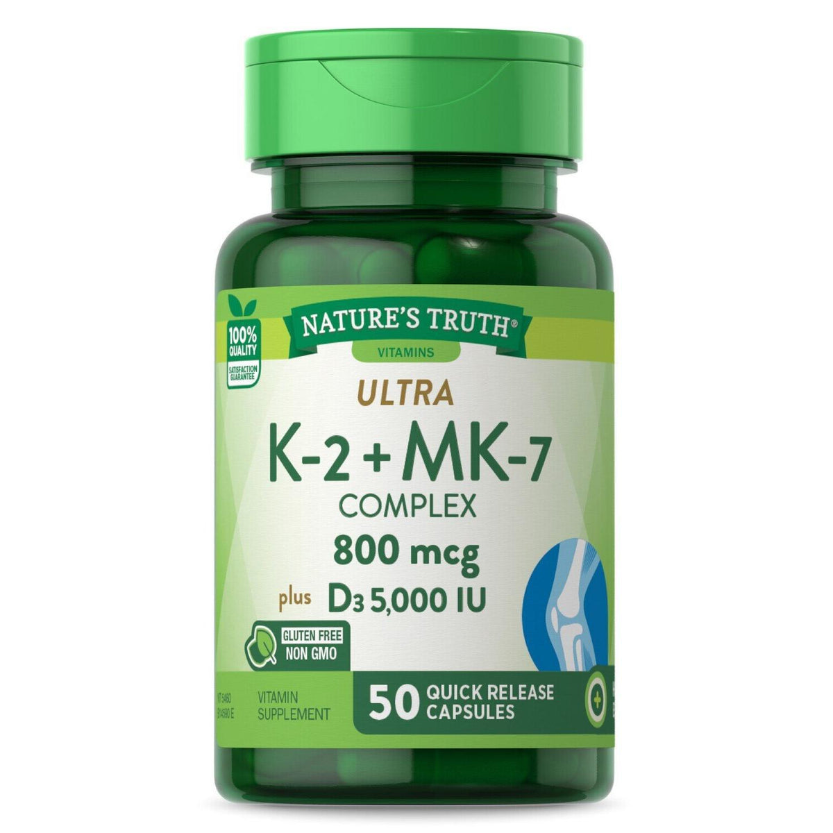 Nature's Truth Ultra Vitamine K-2 100 mcg