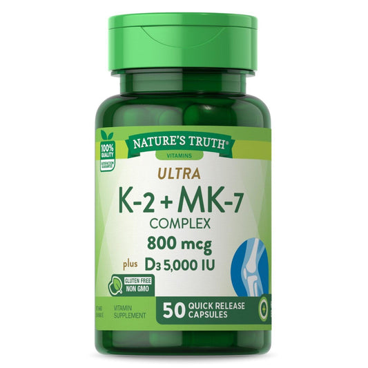 Nature's Truth Ultra Vitamin K-2 100 Mcg
