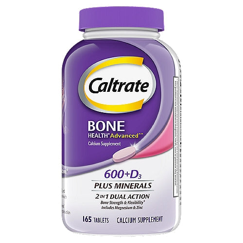 Caltrate 600+D3 Plus Minerals Calcium Supplement Vitamins & Supplements Pasteur Pharmacy