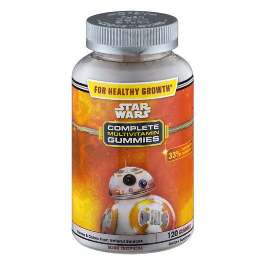 Star Wars Multivitamin, Complete, Gummies, Sour Tropical Vitamins & Supplements Pasteur Pharmacy