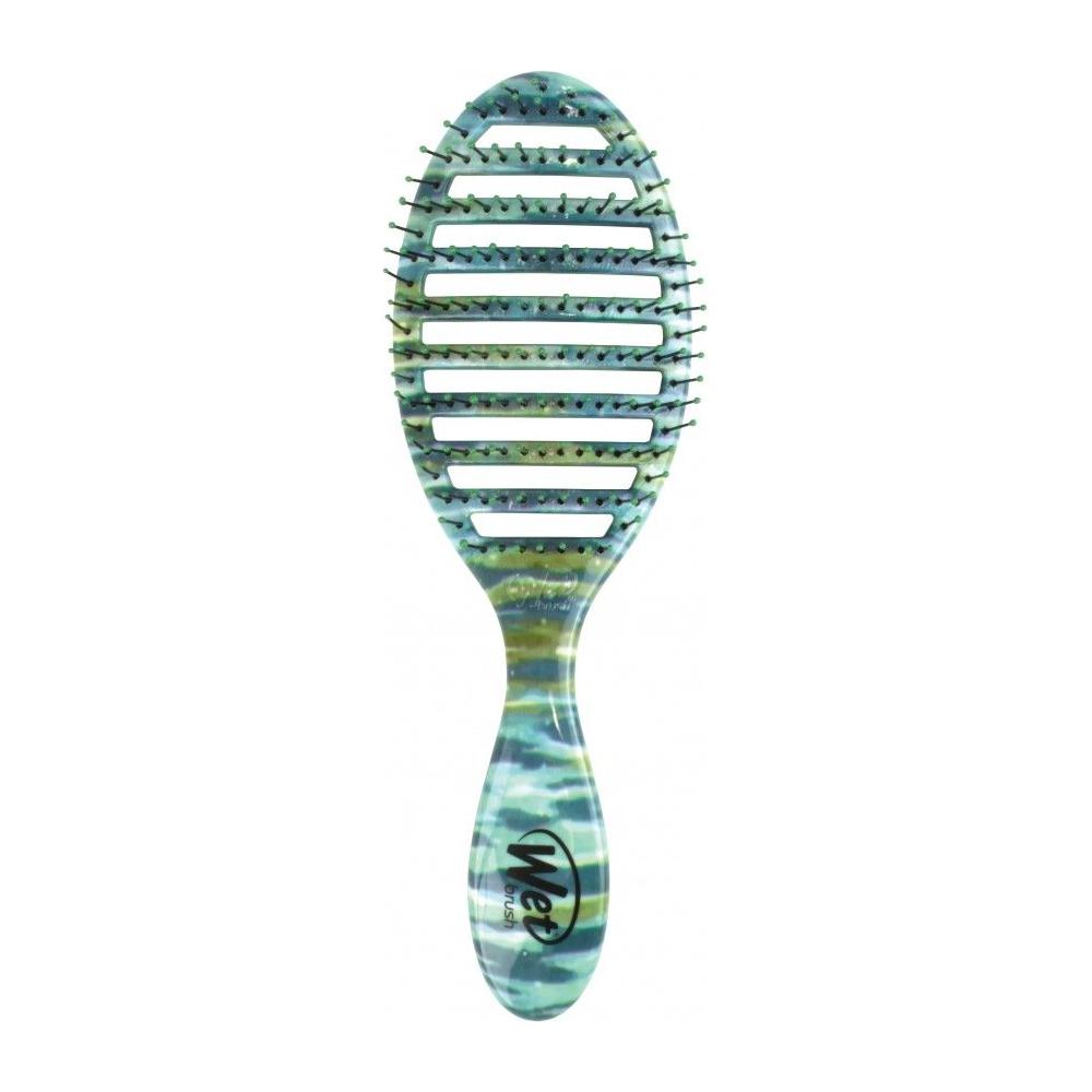 Wet Brush Speed Dry Detangle HeatFlex Bristles Hair Brush Travel Teal Hair Brush Pasteur Pharmacy