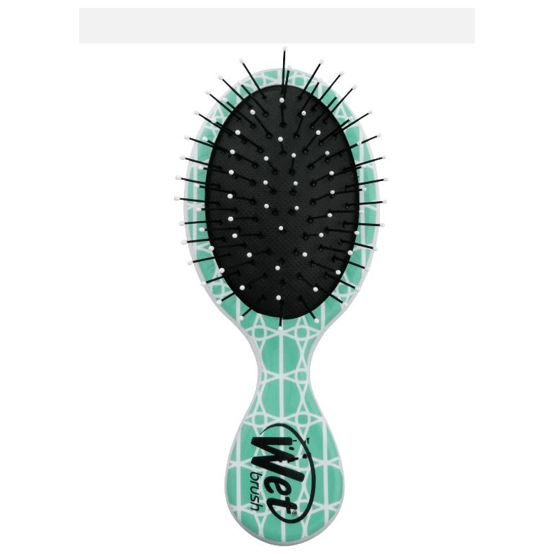 Wet Brush Mini Detangler - Lattice Teal Hair Brush Pasteur Pharmacy