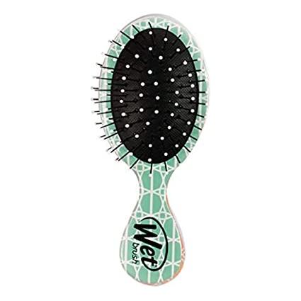 Wet Brush Mini Detangler Lattice Teal Hair Brush Pasteur Pharmacy