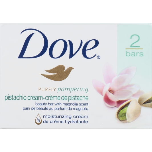 Dove Purely Pampering Pistachio Cream Bar Soap 2 Ct Pack Bar Soap Pasteur Pharmacy