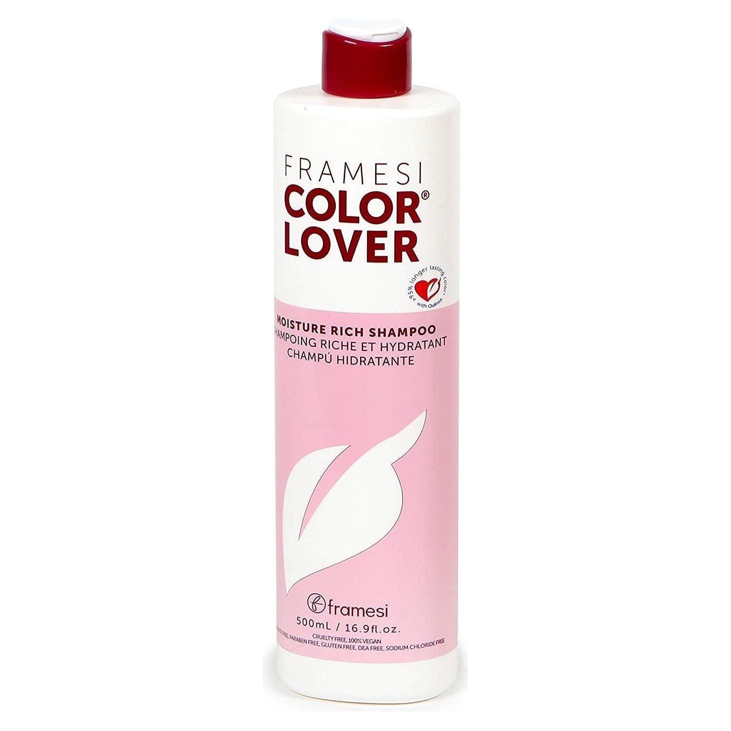 Framesi Color Lover Moisture Rich Shampoo 16.9 oz Hair Care Pasteur Pharmacy