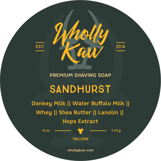 Wholly Kaw Sandhurst Shaving Collection Shaving Set Pasteur Pharmacy Shaving Soap 4 oz