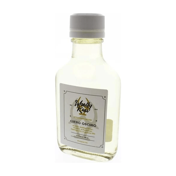 Wholly Kaw Cuero Oscuro Shaving Collection Shaving Set Pasteur Pharmacy Aftershave Splash 4 oz