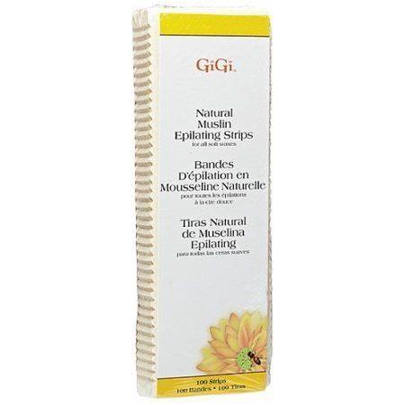 Gigi Natural Epilating Strips Large ( 3" X 9" ) 100 Strips Epilating Strips Pasteur Pharmacy