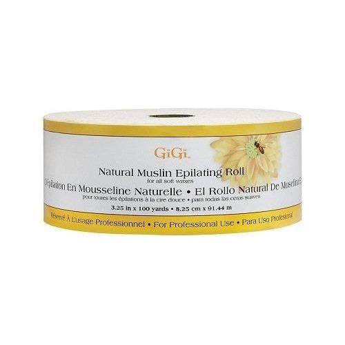 Gigi Natural Muslin Epilating Roll 3.25 In X 100 Yards Epilating Roll Pasteur Pharmacy