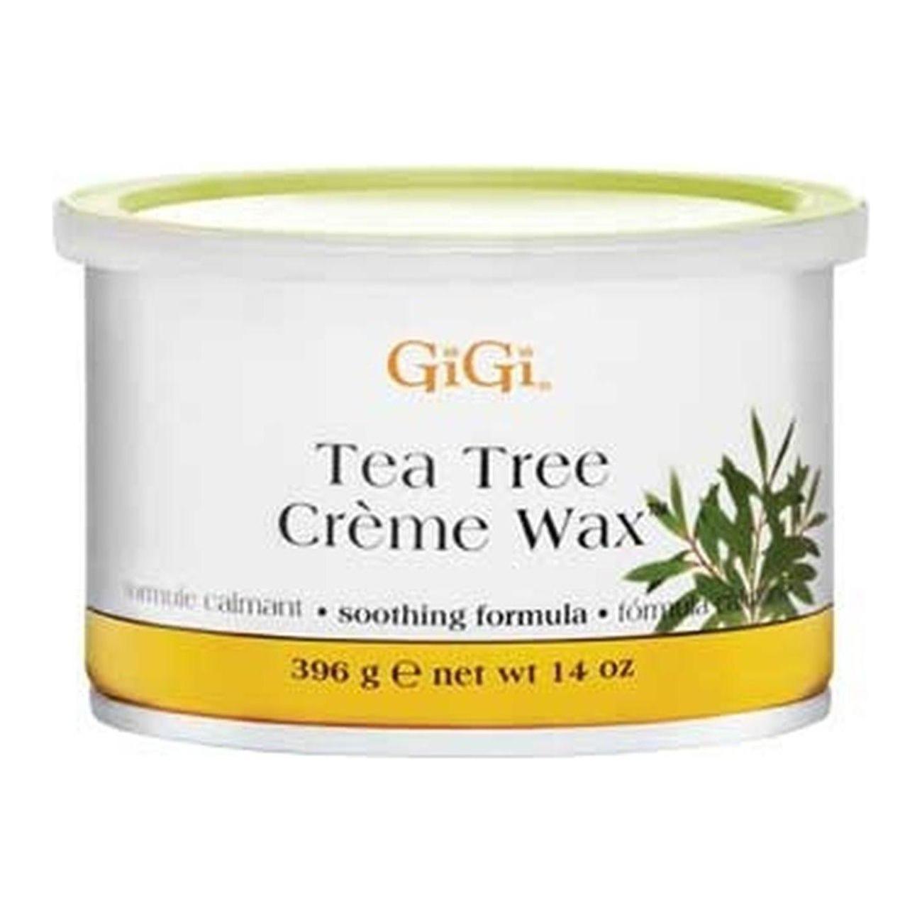 Gigi Tea Tree Creme Wax 14 Oz Waxing Cream Pasteur Pharmacy