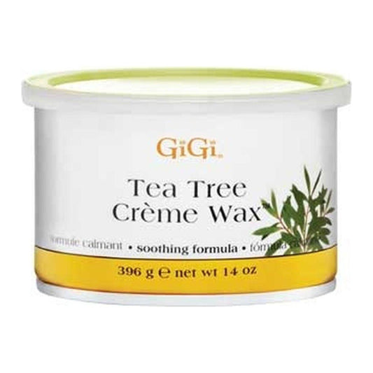 Gigi Tea Tree Creme Wax 14 Oz Waxing Cream Pasteur Pharmacy