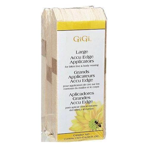 Gigi Applicators Accu Edge Large 100 Ct Hair Removal Applicators Pasteur Pharmacy