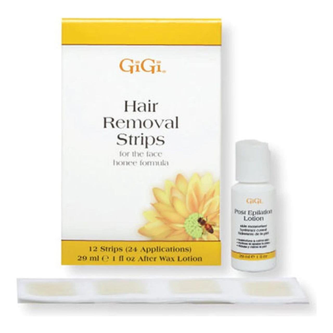 Gigi Hair Removal Strips Honee Formula 12 Strips Hair Removal Strips Pasteur Pharmacy