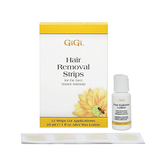 Gigi Hair Removal Strips For The Face 24 Strips Hair Removal Strips Pasteur Pharmacy