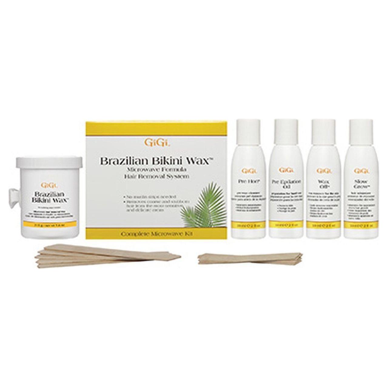 Gigi Honee Brazilian Bikini Wax Microwave Kit 16 Oz Waxing Kit Pasteur Pharmacy
