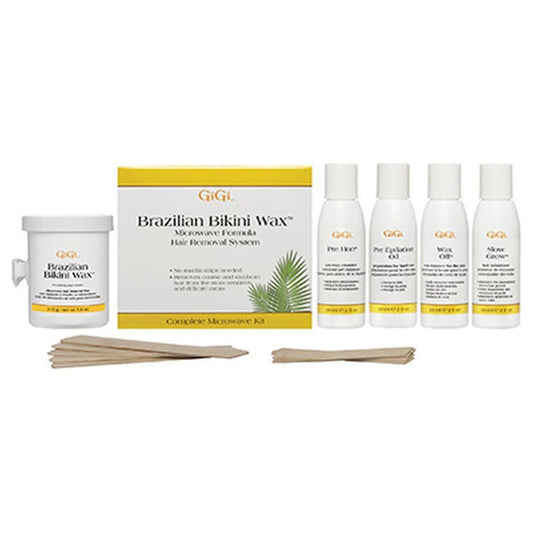 Gigi Honee Brazilian Bikini Wax Microwave Kit 16 Oz Waxing Kit Pasteur Pharmacy