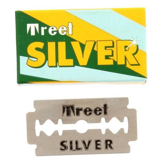 Treet Silver Double Edge Razor Blades, 10 pack Razor Blades Pasteur Pharmacy