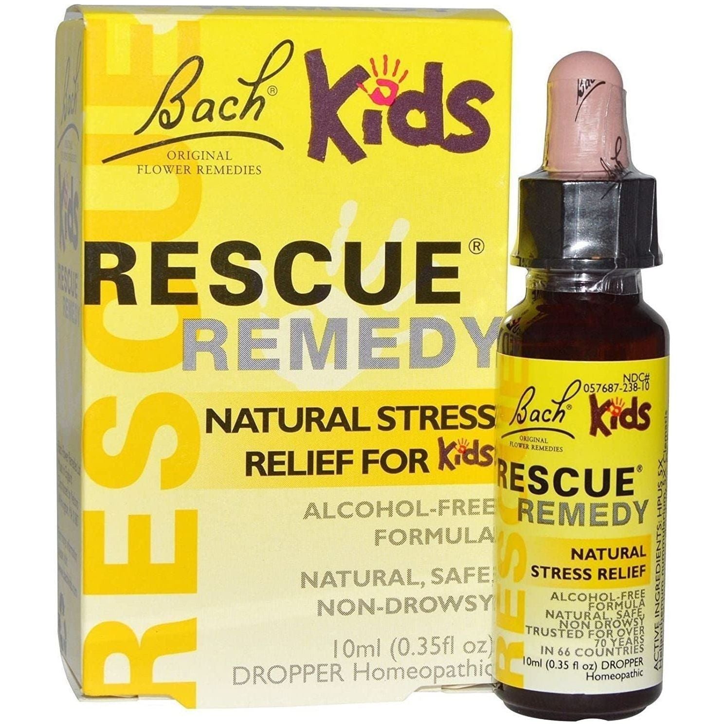 Bach Flower Rescue Remedy Spray - Natural Stress Relief 20 ml Stress Relief Spray Pasteur Pharmacy