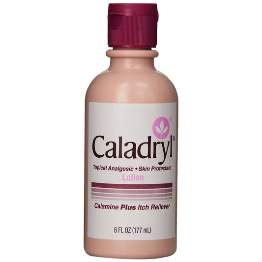 Caladryl Lotion, Topical Analgesic/Skin Protectant 6 Fl Oz Lotion & Moisturizer Pasteur Pharmacy