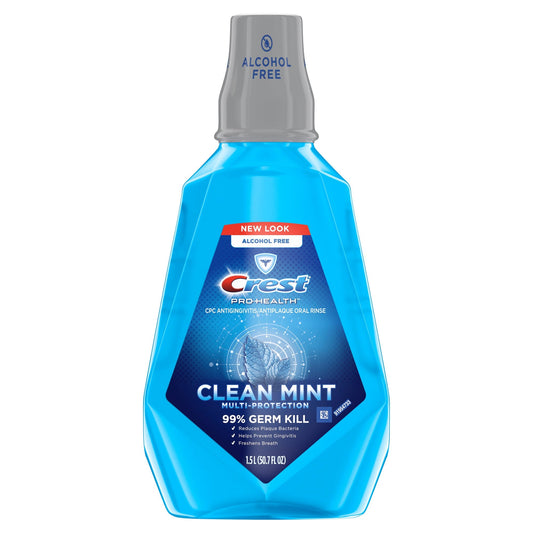 Crest Multi Protection Clean Mint Oral Rinse 50.7 Fl Oz Health & Beauty Pasteur Pharmacy