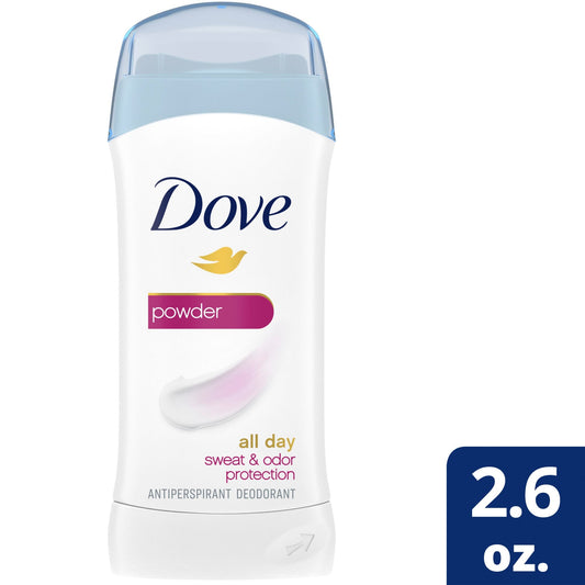 Dove Invisible Solid Antiperspirant Deodorant Stick Powder, 2.6 Oz Deodorant & Anti-Perspirant Pasteur Pharmacy