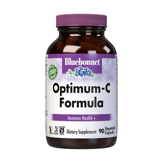 Bluebonnet Optimum Vitamin C Formula, 90 Vegetable Capsules Vitamins & Supplements Pasteur Pharmacy